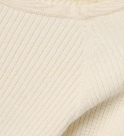 LMTD Bluse - Strik - Rib - NlfLarin - Antique White