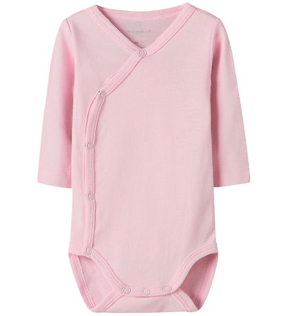 Name It Wrap Bodysuits l/s - Noos - NbnBody - 2-Pack - Pink/Beig