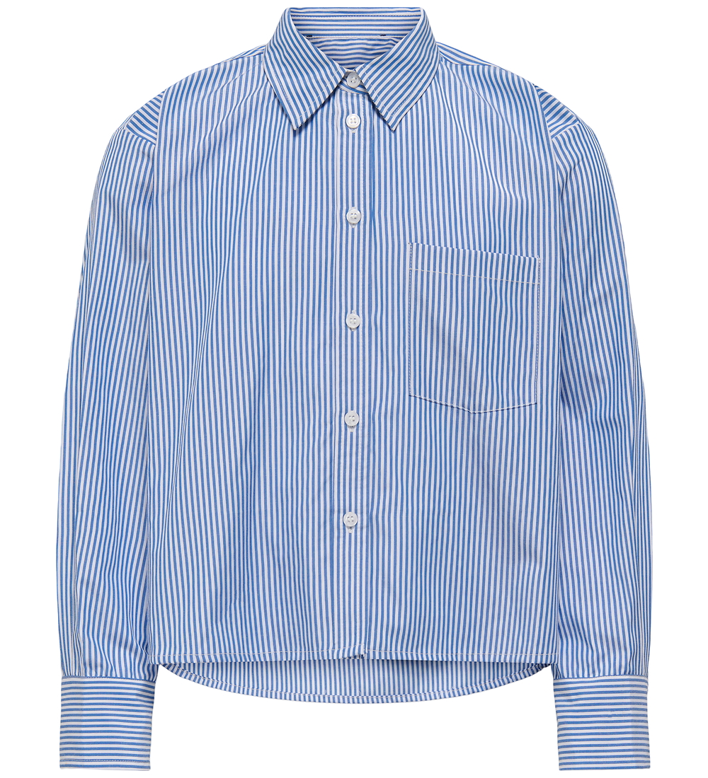 Kids Only Hemd - KogEma - Bright White/Mazarine Blue - Kids Only - 11 Jahre (146) - Hemd/Bluse
