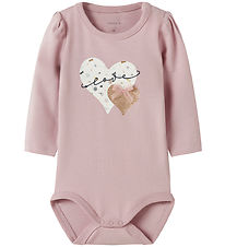 Name It Body l/æ - NbfKinin - Burnished Lilac m. Glitter Name It Body l/æ - NbfKinin - Burnished Lilac m. Glitter