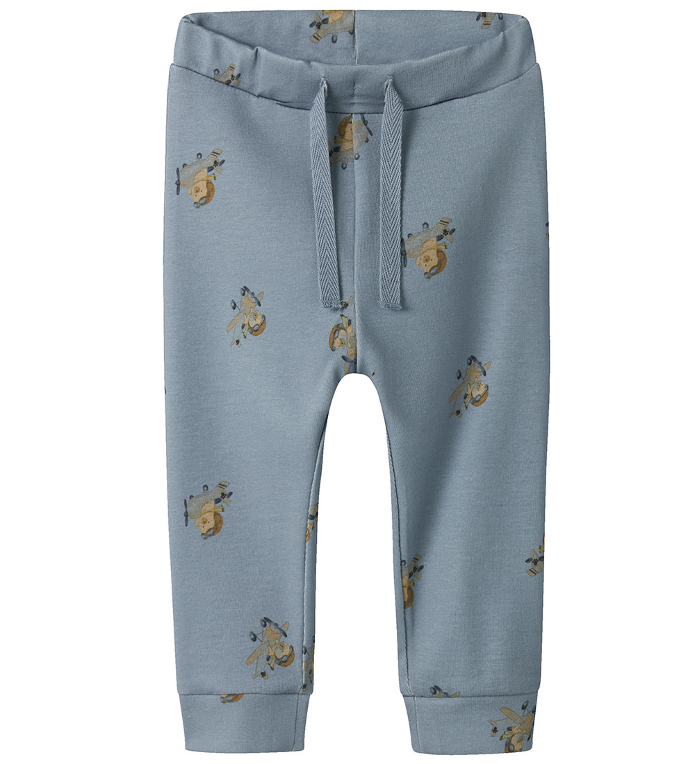 Name It Hosen - NbmKinok - Dusty Blue - Name It - 50 - Hosen - Baumwolle