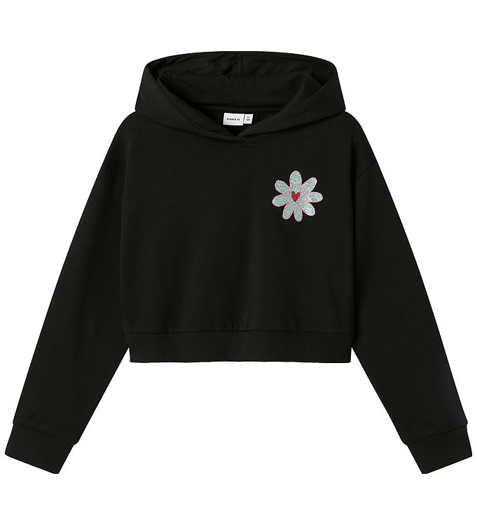 Name It NkfKory Hættetrøje - Black