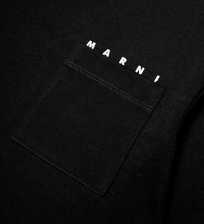 Marni T-Shirt - Schwarz m. Tasche