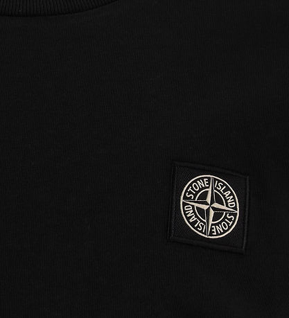 Stone Island T-shirt - Black w. Logo