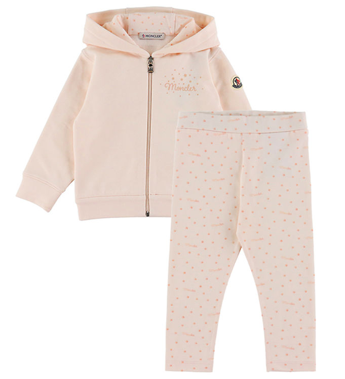 Moncler Sweatsæt - Light Pink