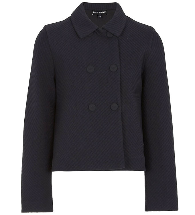 Emporio Armani Cardigan - Rib - Navy