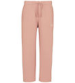 Emporio Armani Bukser - Rib - Mahogany Rose Emporio Armani Bukser - Rib - Mahogany Rose