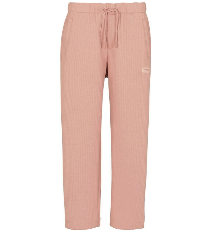 Emporio Armani Bukser - Rib - Mahogany Rose