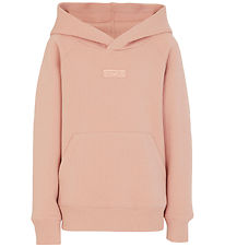 Emporio Armani Hættetrøje - Rib - Mahogany Rose Emporio Armani Hættetrøje - Rib - Mahogany Rose