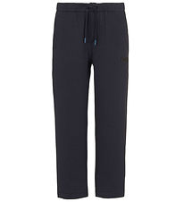 Emporio Armani Bukser - Rib - Navy Emporio Armani Bukser - Rib - Navy