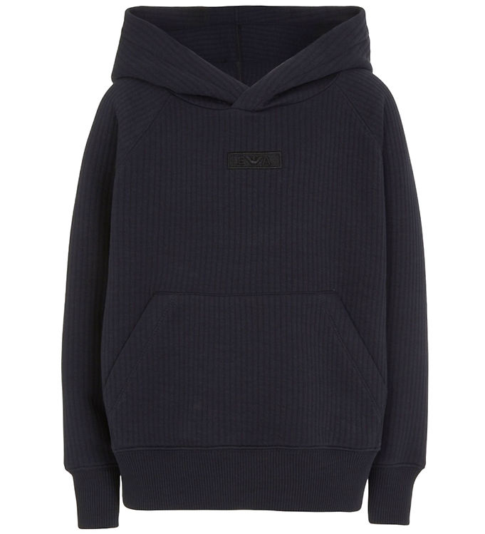 Emporio Armani Hættetrøje - Rib - Navy