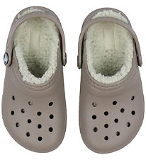 Crocs Sandaler m. For - Classic Lined Clog - Mushroom/Bone Crocs Sandaler m. For - Classic Lined Clog - Mushroom/Bone
