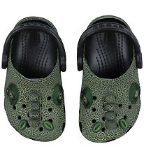 Crocs Sandaler - Classic IAM Scary Dino - Sort/Grøn Crocs Sandaler - Classic IAM Scary Dino - Sort/Grøn