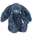 Jellycat Bamse - 31x12 cm - Hopscone Luxe Bunny Original - Blå Jellycat Bamse - 31x12 cm - Hopscone Luxe Bunny Original - Blå