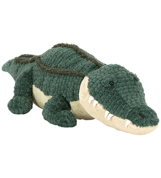 Jellycat Bamse - 63x15 cm - Allexi Alligator - Grøn