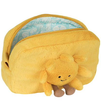 Jellycat Taske - 13x19 cm - Amuseables Sun Pouch - Gul