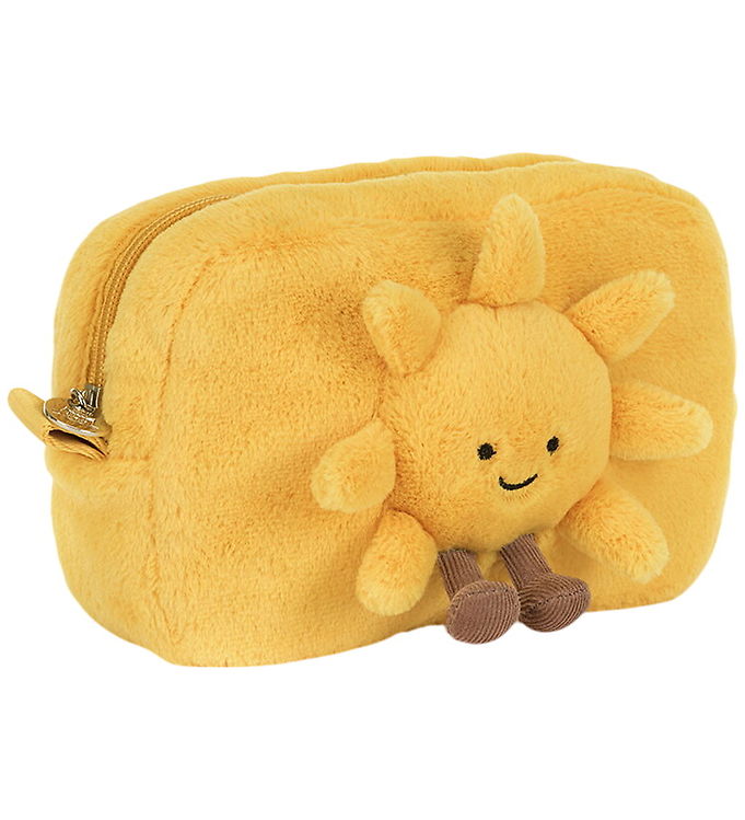 Jellycat Taske - 13x19 cm - Amuseables Sun Pouch - Gul