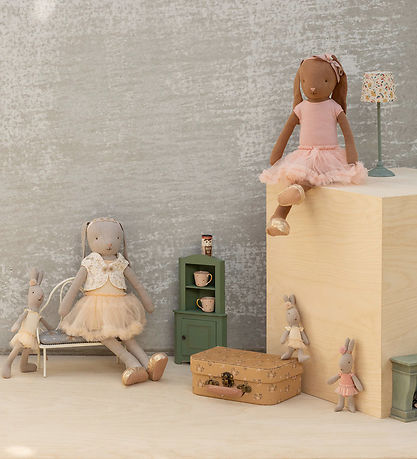 Maileg Kanin - Balletdragt Og Tylskørt - Str. 3 - Rosa