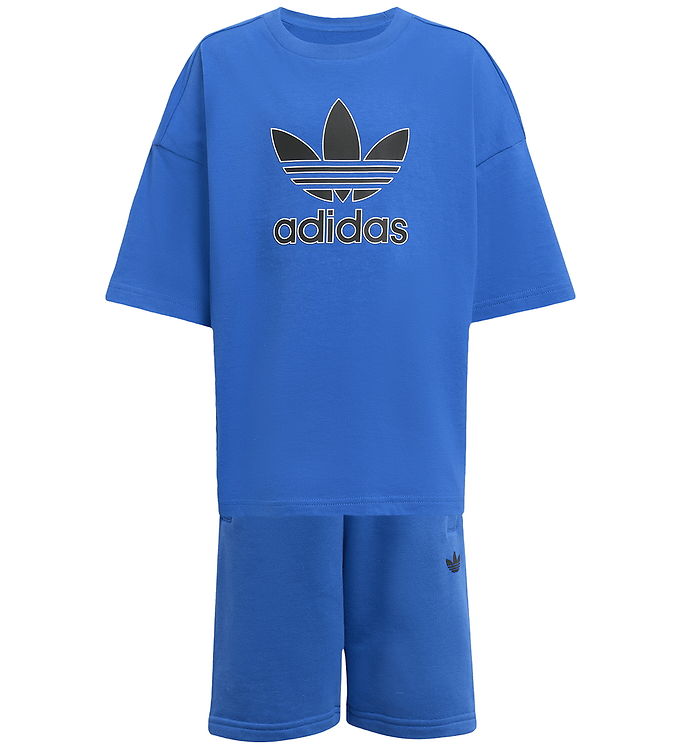 adidas Originals Shortssæt - Blå/Sort