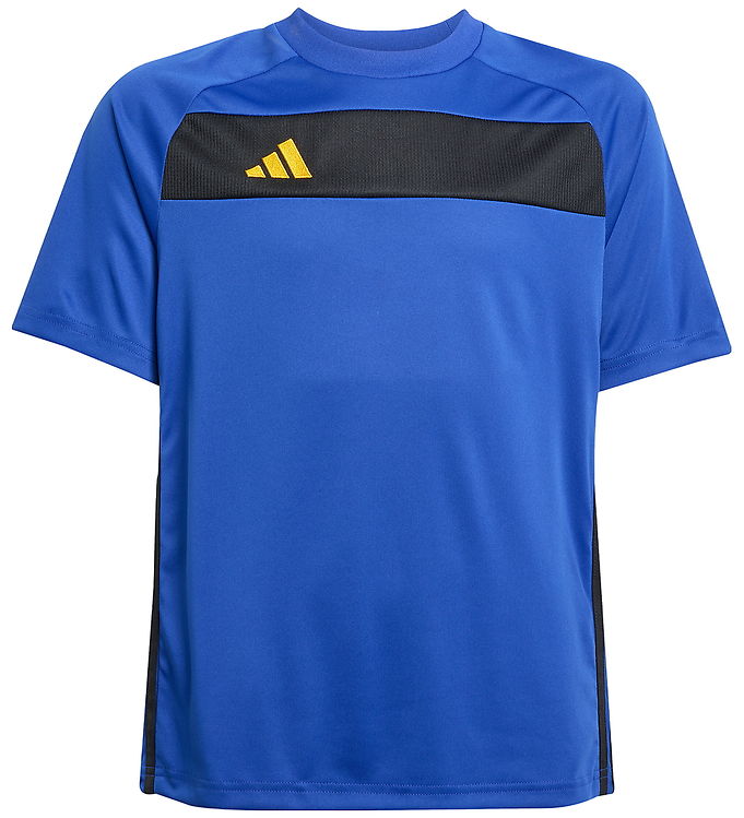 adidas Performance T-shirt - Tiro ES - Selubl/Sort/Creyel