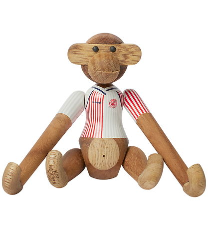 Kay Bojesen Træfigur - Abe -  DBU 86 Away - Mini - Teak/Limba Kay Bojesen Træfigur - Abe -  DBU 86 Away - Mini - Teak/Limba