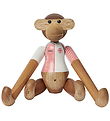 Kay Bojesen Træfigur - Abe - DBU 86 Away - Lille - Teak/Limba