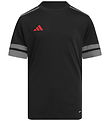 adidas Performance T-shirt - Squa25 - Sort/Tefrfo/Purrub adidas Performance T-shirt - Squa25 - Sort/Tefrfo/Purrub