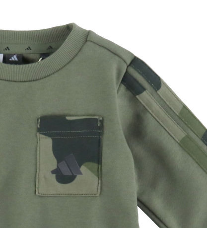 adidas Performance Sweatset - Inf Camo - Olivgrün/Schwarz