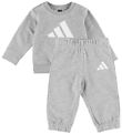 adidas Performance Sweatsæt - I BL FT Jog - Mgreyh/Hvid adidas Performance Sweatsæt - I BL FT Jog - Mgreyh/Hvid