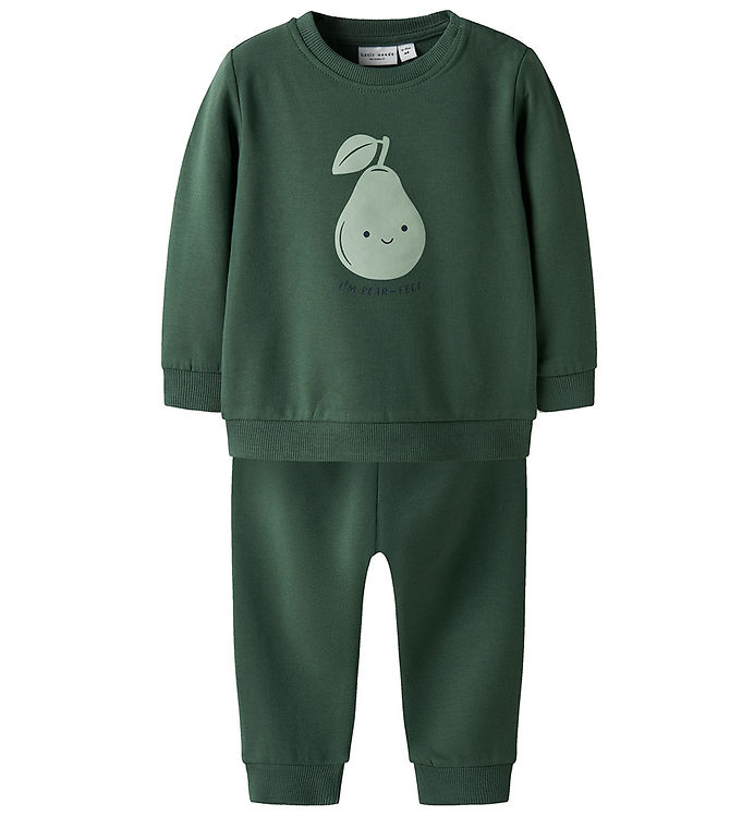 Name It Sweatsæt - NbmVonne - Garden Topiary/Pear