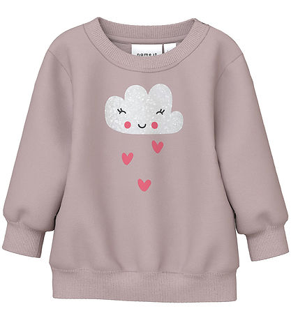Name It Sweatset - NbfVrillie - Gepolijst Lilac/Cloud