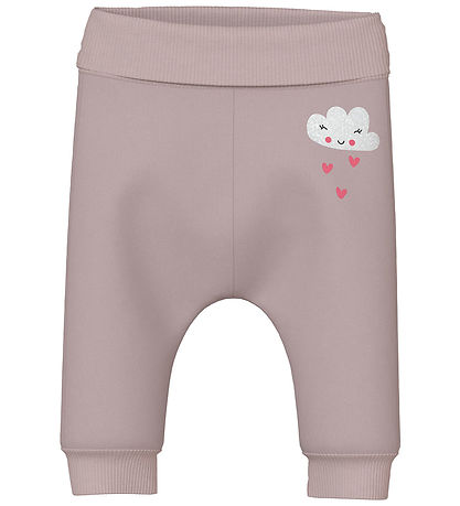 Name It Sweatset - NbfVrillie - Gepolijst Lilac/Cloud