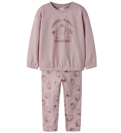 Name It Sweat Set - NmfViluba - Burnished Lilac/Burnished Lilac