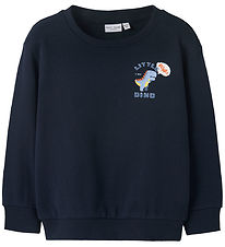 Name It Sweatshirt - NmmVasha -Navy Blazer/Gamer Dino Name It Sweatshirt - NmmVasha -Navy Blazer/Gamer Dino