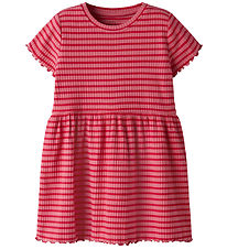 Name It Kjole - Rib - Nmfvemma - Rapture Rose/Jalapeno Name It Kjole - Rib - Nmfvemma - Rapture Rose/Jalapeno