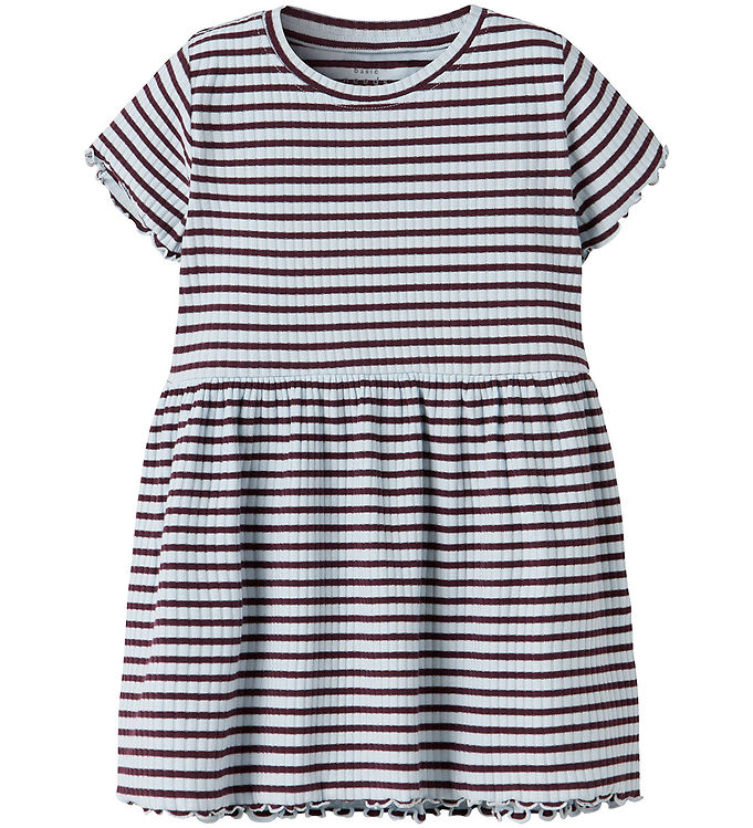 Name It Kjole - Rib - NmfVamme - Country Air/Fig