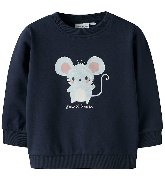 Name It Sweatshirt - NbfVrillie - Navy Blazer/Mouse