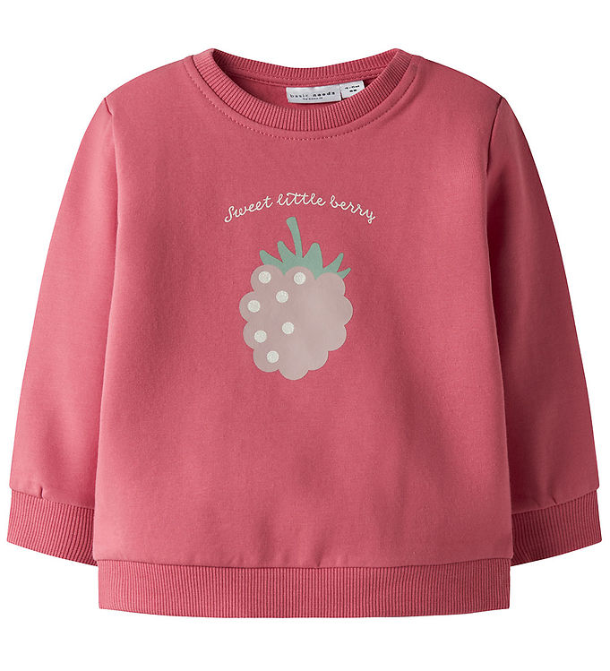 Name It Sweatshirt - NbfVrillie - Rapture Rose/Raspberry