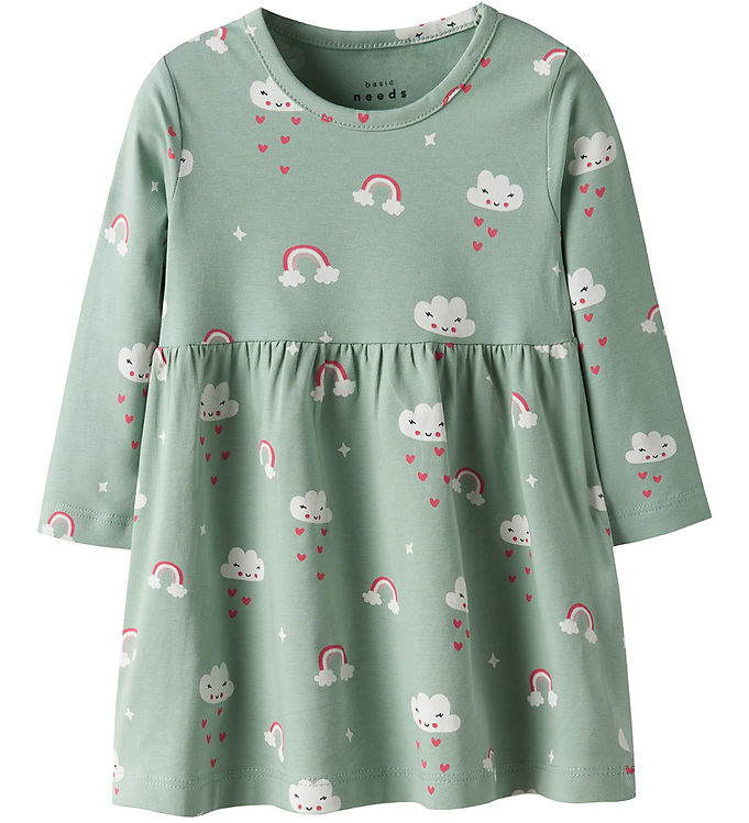 Name It Kjole - NbfVandora - Jadeite/Cloud