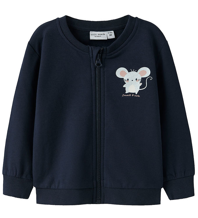 Name It Cardigan - NbfVrillie - Navy Blazer/Mouse