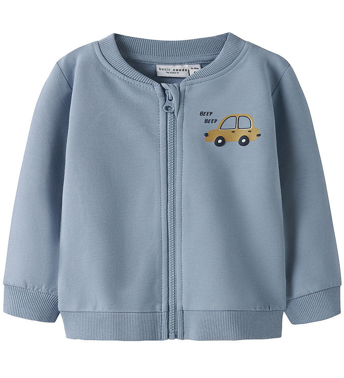 Name It Cardigan - NbmVonne - Dusty Blue/Car