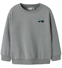 Name It Sweatshirt - NmmVallen - Ultimate Grey/Tractor Name It Sweatshirt - NmmVallen - Ultimate Grey/Tractor