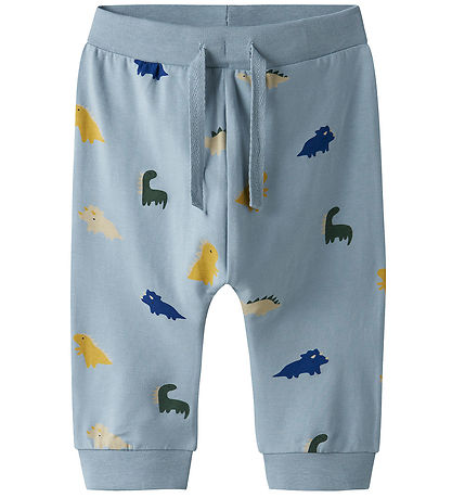 Name It Bukser - NbmVroels - Dusty Blue/Dino Name It Bukser - NbmVroels - Dusty Blue/Dino