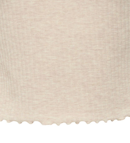 Kids Only T-shirt - Rib - KogNella - Pumice Stone/Melange
