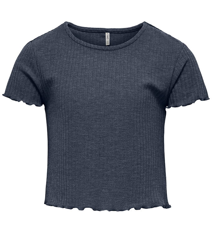 Kids Only T-shirt - Rib - KogNella - Ombre Blue