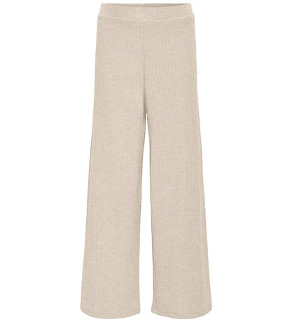 Kids Only Bukser - KogNella - Rib - Noos - Pumice Stone/Melange