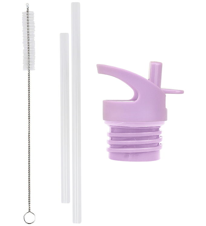 A Little Lovely Company Drikkedunksæt - Låg/Sugerør/Børste