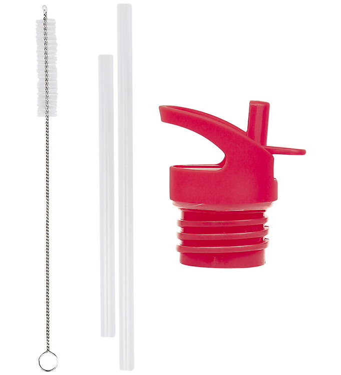 A Little Lovely Company Drikkedunksæt - Låg/Sugerør/Børste