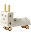 MODU Gåvogn - Tiny Ride - 10 Dele - 40x20x36 cm - Sand Grey/Hone MODU Gåvogn - Tiny Ride - 10 Dele - 40x20x36 cm - Sand Grey/Hone