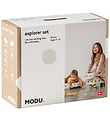 MODU Explorer Sæt - 20 Dele - 55x40x20 cm - Sand Grey/Honey Yell MODU Explorer Sæt - 20 Dele - 55x40x20 cm - Sand Grey/Honey Yell